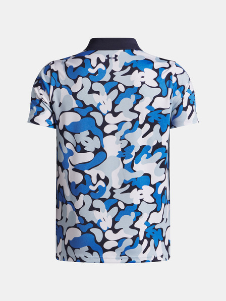 Under Armour Fiús póló Under Armour UA Matchplay Nyomtatott Póló-KÉK