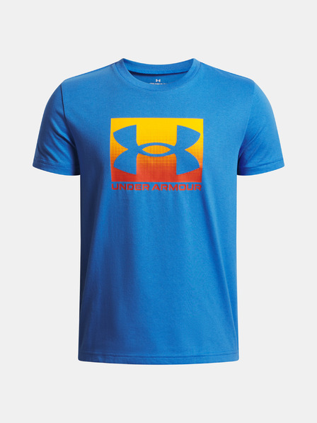 Under Armour Fiús póló Under Armour UA B BOXED SPORTS UPDATE SS-KÉK