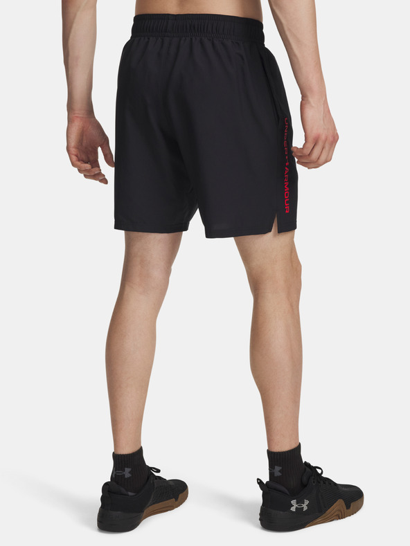 Under Armour Férfi rövidnadrágok Under Armour UA Tech Woven Wordmark Short-BLK