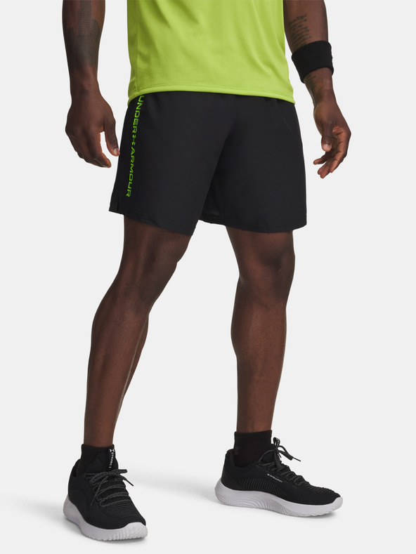 Under Armour Férfi rövidnadrágok Under Armour UA Tech Woven Wordmark Short-BLK