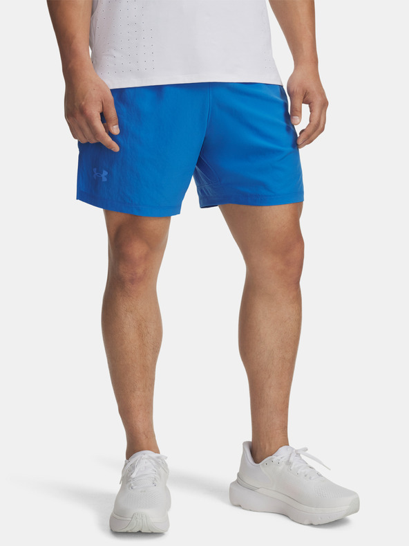 Under Armour Férfi rövidnadrágok Under Armour UA LAUNCH PRO 2n1 7'' SHORTS-BLU