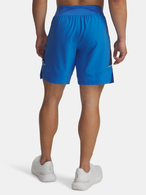 Under Armour Férfi rövidnadrágok Under Armour UA LAUNCH PRO 2n1 7'' SHORTS-BLU