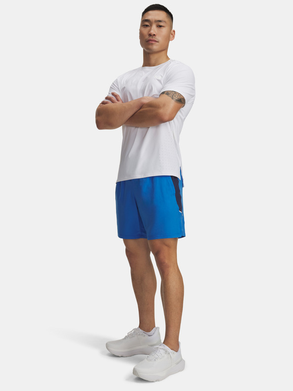 Under Armour Férfi rövidnadrágok Under Armour UA LAUNCH PRO 2n1 7'' SHORTS-BLU