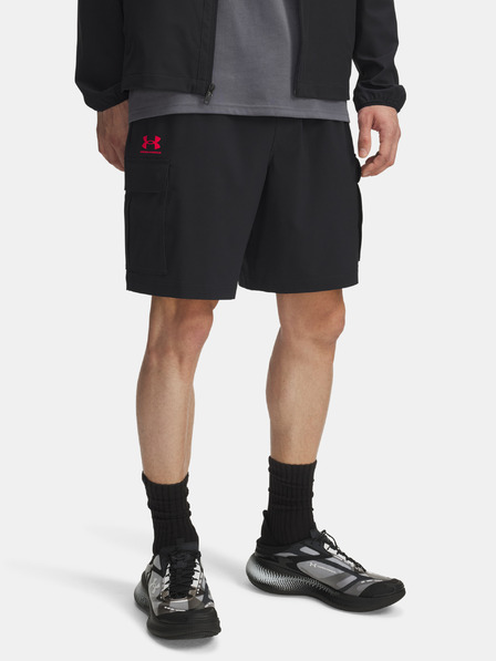Under Armour Férfi rövidnadrágok Under Armour UA Vibe Woven Cargo Short-BLK