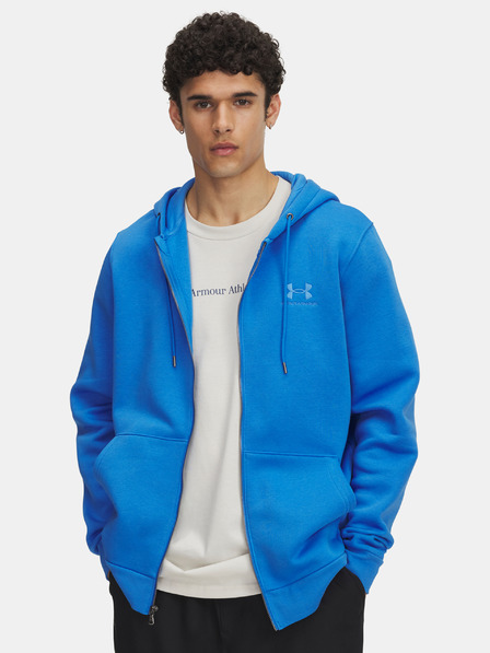 Under Armour Férfi felső Under Armour UA Icon Fleece FZ Hood-BLU