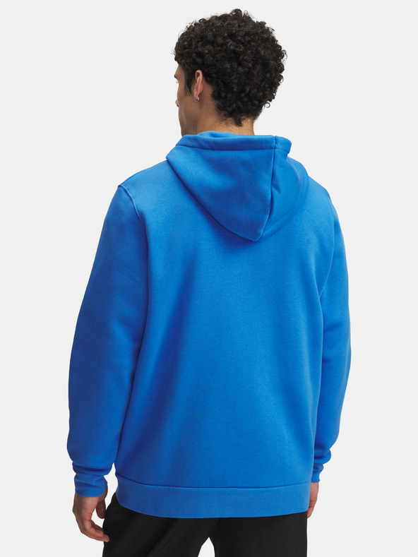 Under Armour Férfi felső Under Armour UA Icon Fleece FZ Hood-BLU