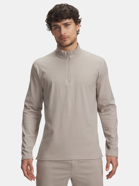 Under Armour Férfi póló Under Armour UA Meridian 1/4 Cipzár-BRN