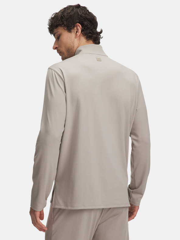 Under Armour Férfi póló Under Armour UA Meridian 1/4 Zip-BRN
