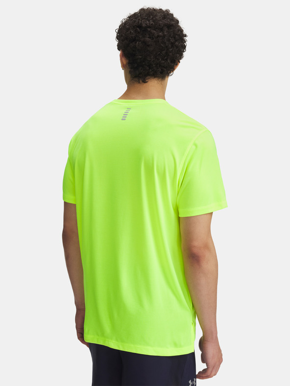 Under Armour Férfi póló Under Armour UA LAUNCH SHORTSLEEVE-YLW