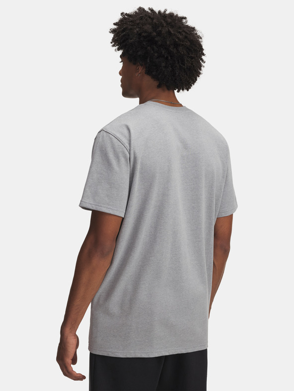 Under Armour Férfi póló Under Armour Curry Hvyweight Logo Tee-GRY