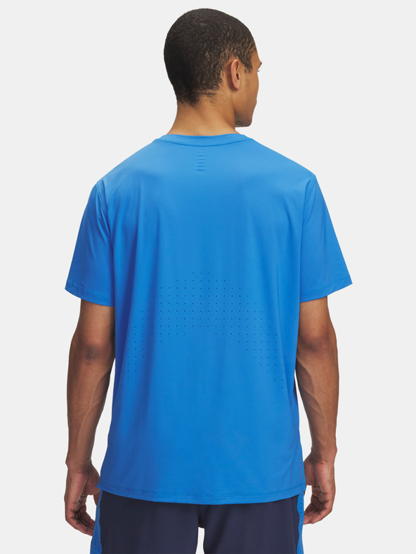 Under Armour Férfi póló Under Armour UA LAUNCH ELITE SHORTSLEEVE-BLU