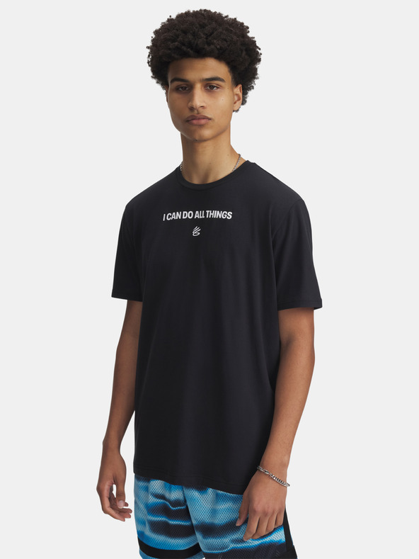 Under Armour Férfi póló Under Armour Curry Playable Tee 2-BLK