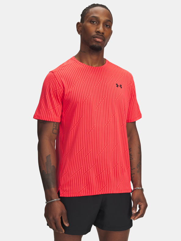 Under Armour Férfi póló Under Armour UA Tech Vent Jacquard-RED