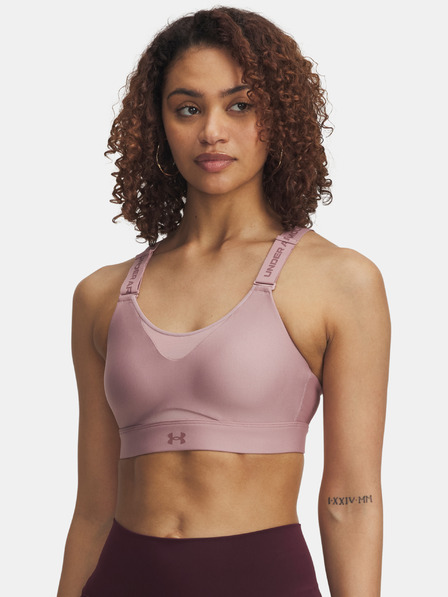 Under Armour Női sportmelltartó Under Armour UA Infinity High 2.0 Bra-PNK
