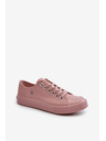 BIG STAR SHOES Klasszikus női tornacipő Big Star rózsaszín