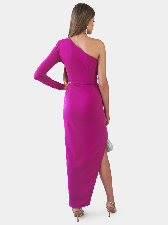 Edoti GRACE maxi ruha - fukszia