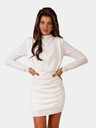 Edoti SHIRA mini ruha - krém