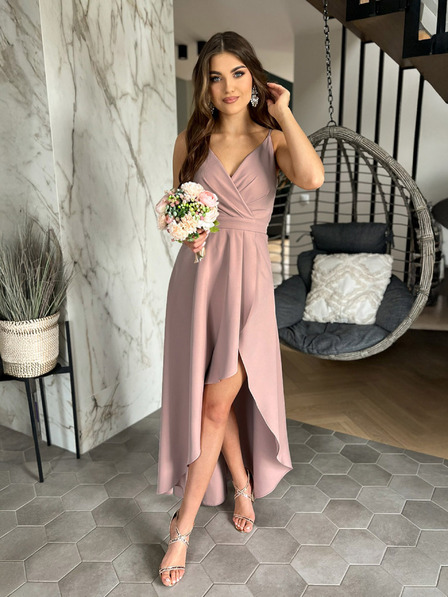 Edoti LOVE maxi ruha - púder