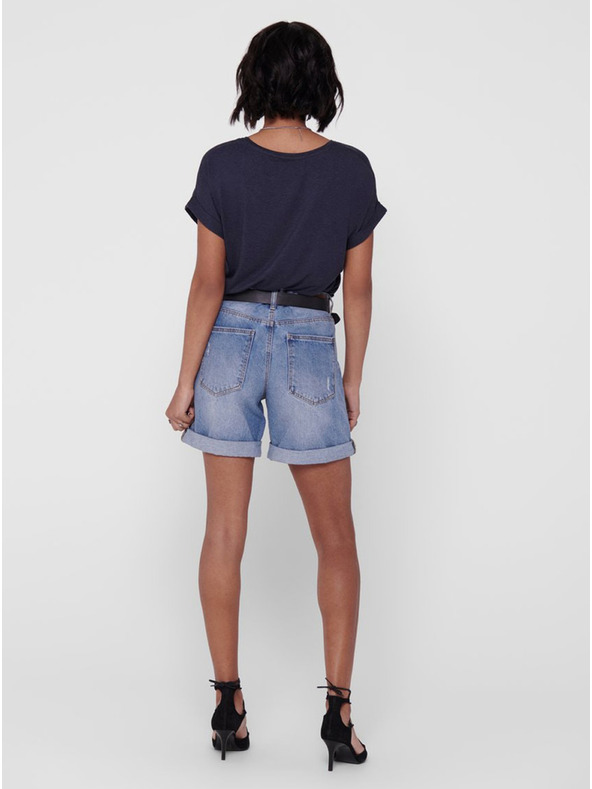 ONLY Kék, laza ONLY Moster póló