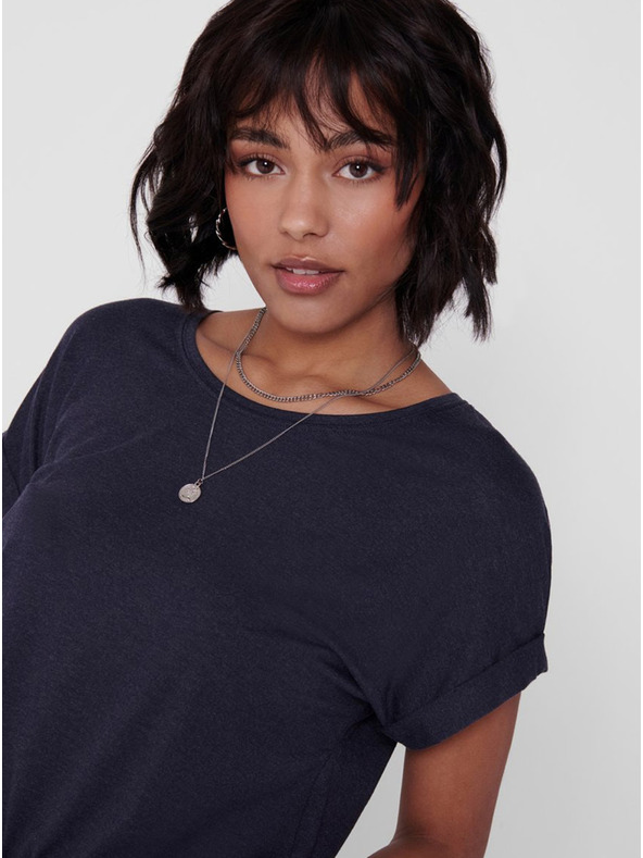 ONLY Kék, laza ONLY Moster póló