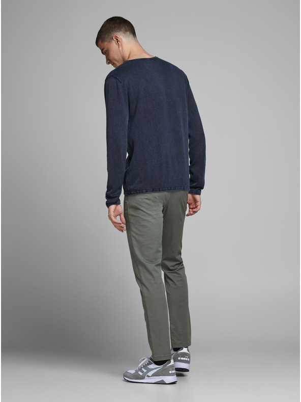 Jack & Jones Sötétkék Jack & Jones Leo pulóver