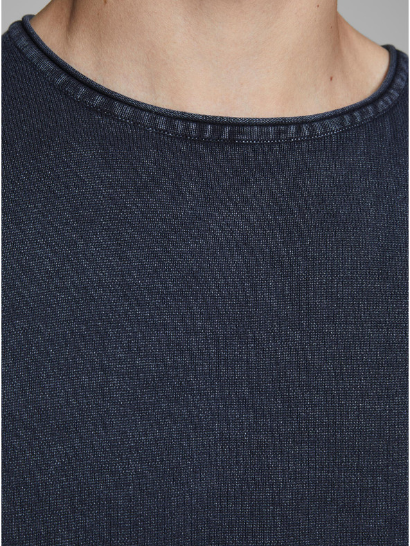 Jack & Jones Sötétkék Jack & Jones Leo pulóver
