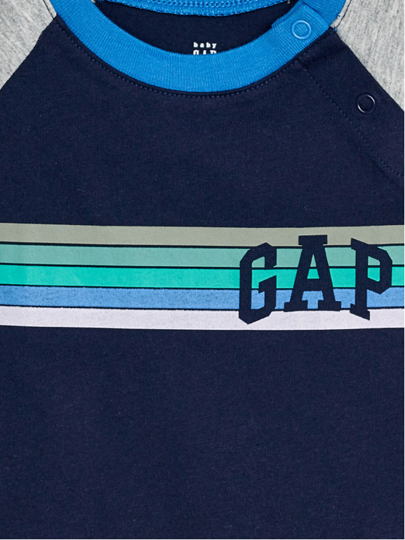 GAP Baby póló GAP logo raglan
