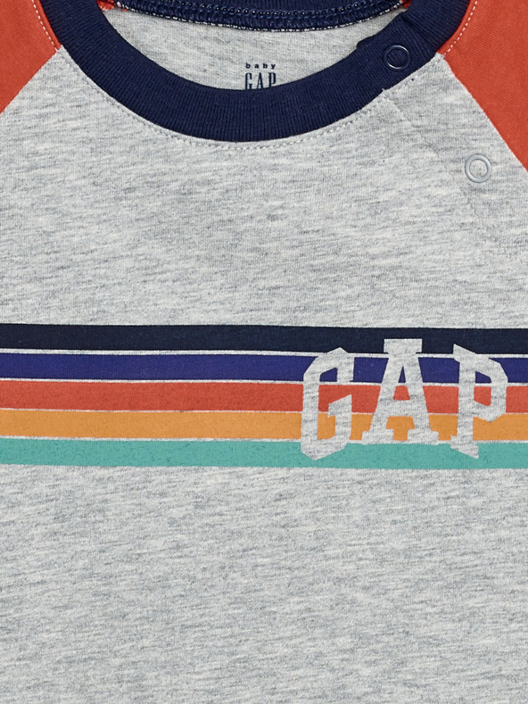 GAP Baby póló GAP logo raglan