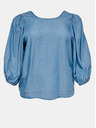 ONLY CARMAKOMA Kék farmerblúz ONLY CARMAKOMA