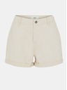 .OBJECT Krémszínű farmer rövidnadrág .OBJECT Penny