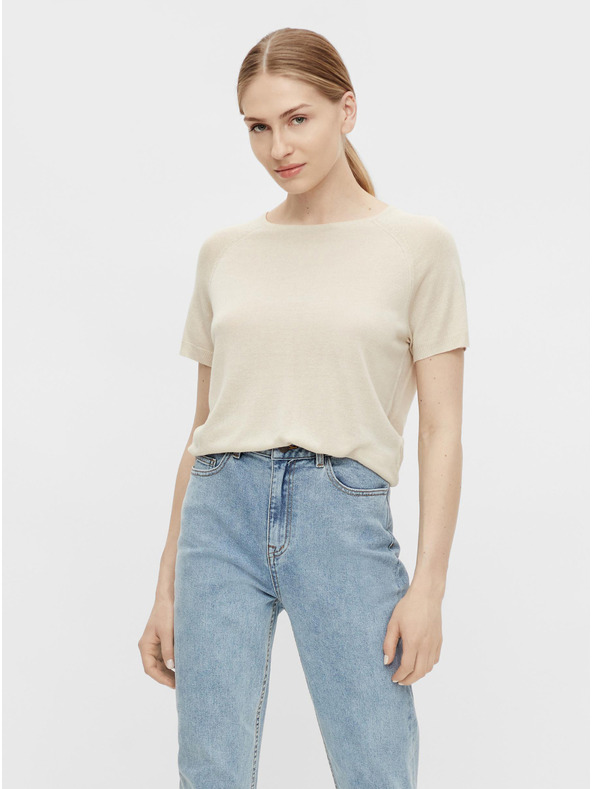 .OBJECT Bézs színű ing lenvászon keverékkel .OBJECT Jangie