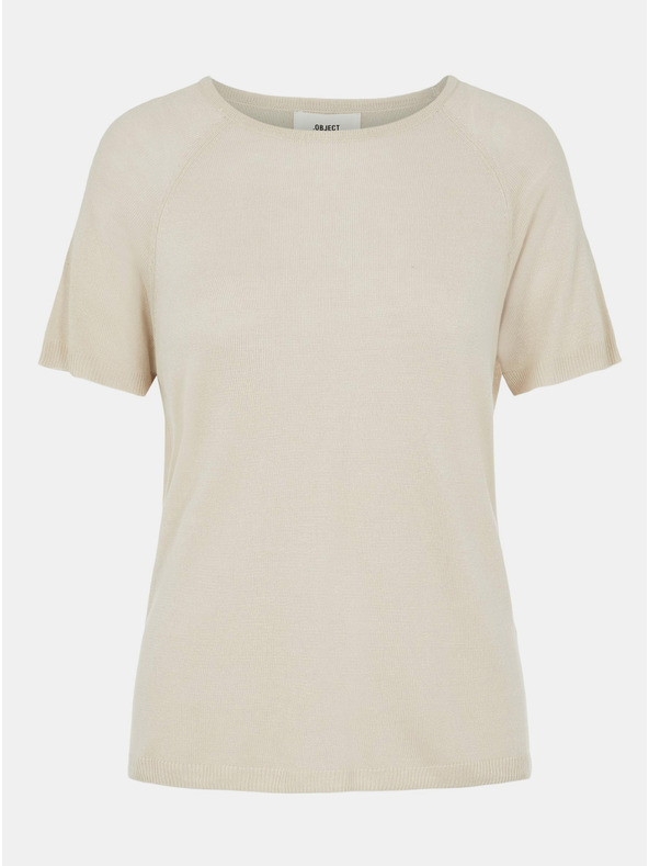 .OBJECT Bézs színű ing lenvászon keverékkel .OBJECT Jangie