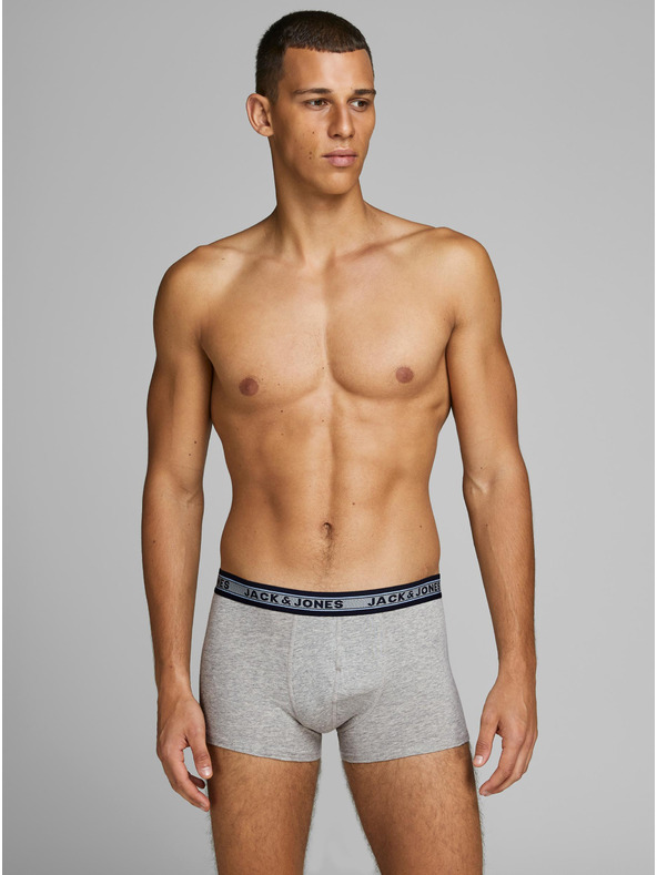 Jack & Jones Öt darabos boxeralsó szett zöld és szürke színben Jack & Jones Oliver