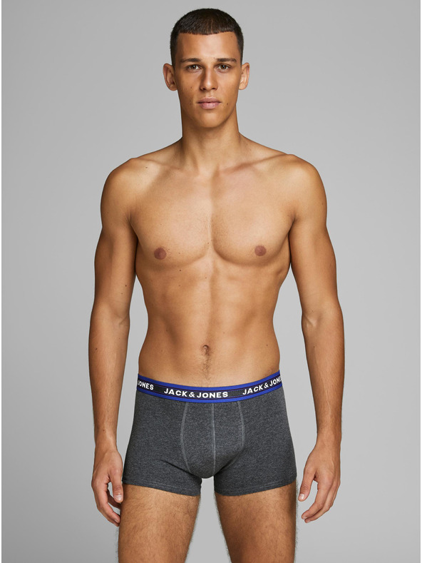 Jack & Jones Öt darabos boxeralsó szett zöld és szürke színben Jack & Jones Oliver