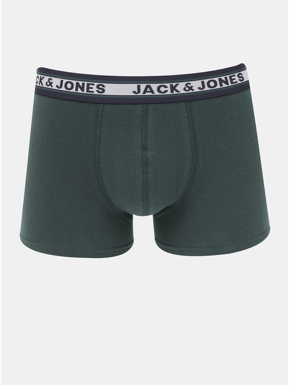 Jack & Jones Öt darabos boxeralsó szett zöld és szürke színben Jack & Jones Oliver