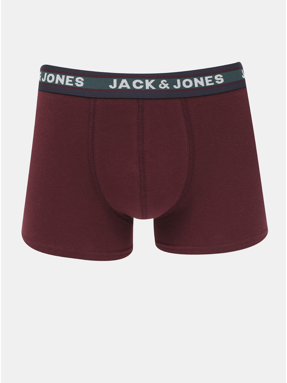 Jack & Jones Öt darabos boxeralsó szett zöld és szürke színben Jack & Jones Oliver