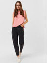 Vero Moda Rózsaszín póló VERO MODA Hollie-val