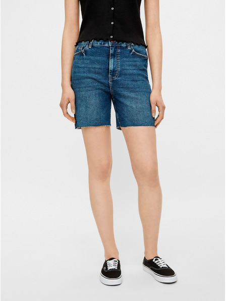 Pieces Kék farmer rövidnadrág Pieces Lisa