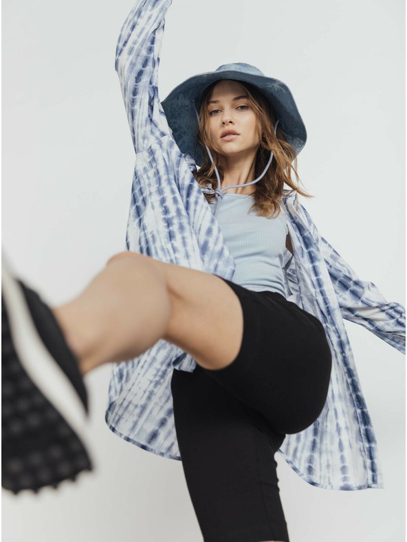 TALLY WEiJL Kék-fehér mintás ing TALLY WEiJL