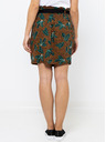 CAMAIEU Barna mintás szoknya CAMAIEU