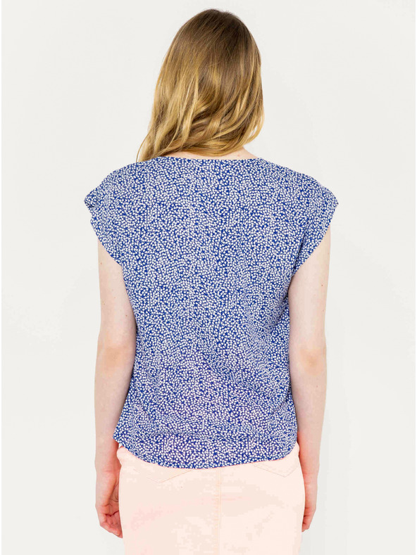 CAMAIEU Kék mintás blúz CAMAIEU