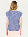 CAMAIEU Kék mintás blúz CAMAIEU