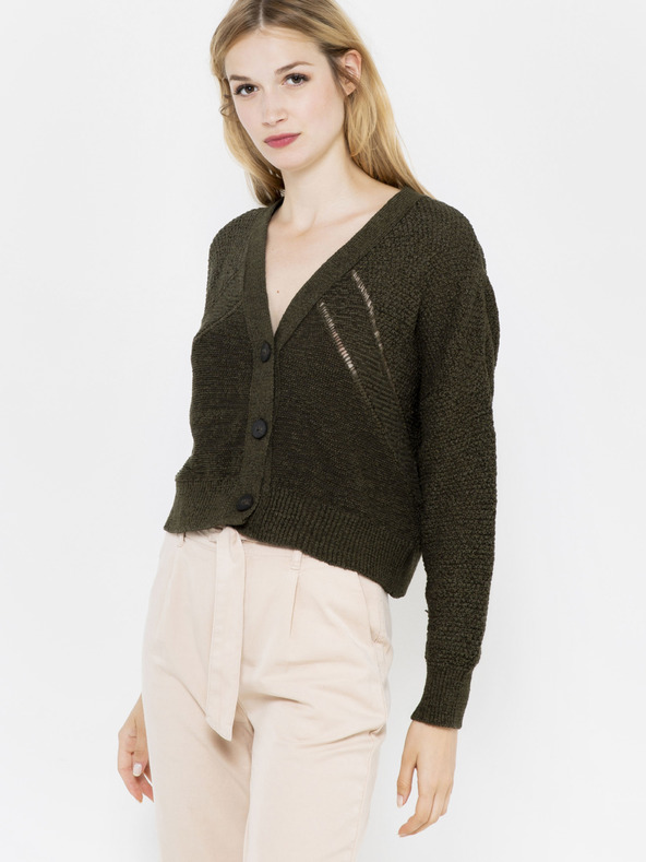 CAMAIEU Zöld kardigán CAMAIEU