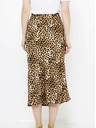CAMAIEU Barna mintás szoknya CAMAIEU