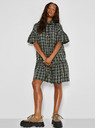 Noisy May Khaki színű kockás ingruha Noisy May Erik