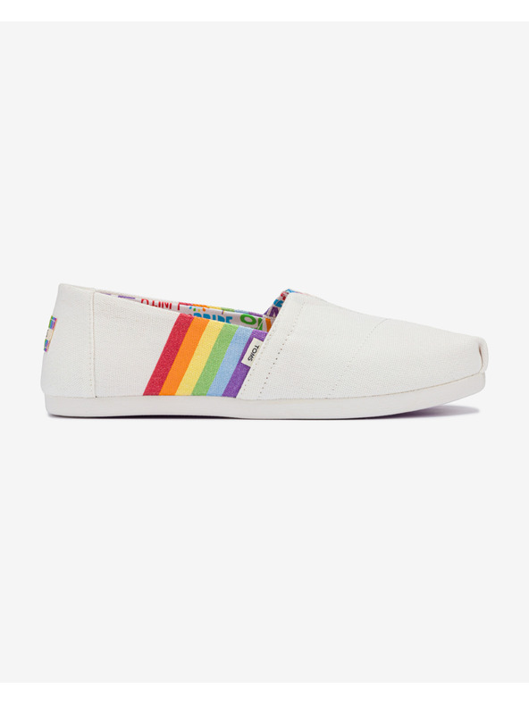 TOMS Unity Rainbow Slip On Toms