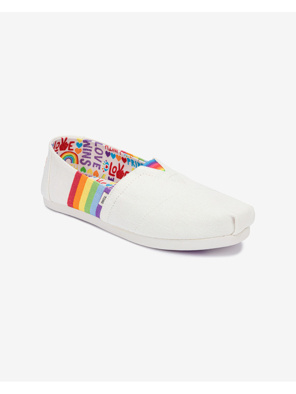 TOMS Unity Rainbow Slip On Toms