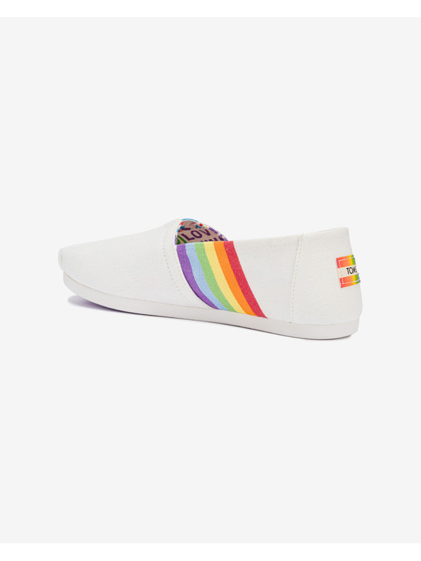 TOMS Unity Rainbow Slip On Toms