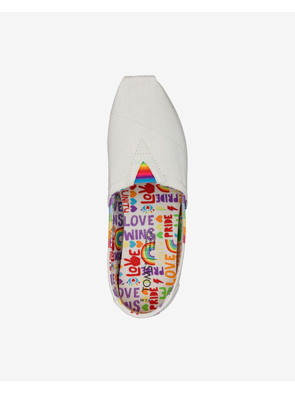 TOMS Unity Rainbow Slip On Toms