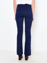 CAMAIEU Sötétkék magas derekú bootcut nadrág CAMAIEU